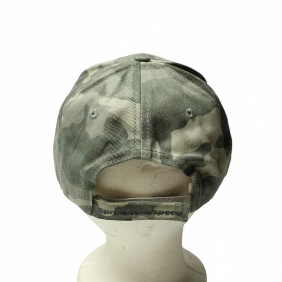 Brad Keselowski Autographed Hat NASCAR Sprint Cup Series Grey Camo Signed No COA - Picture 2 of 10